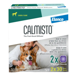 Elanco Calmisto, recambio para difusor antiestrés para perros, 2 x 6 ml