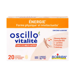 Boiron Oscillo'Vitalité - Energía, 20 comprimidos efervescentes