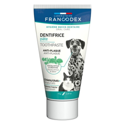 Francodex: pasta dentífrica para perros y gatos, tubo de 70 g