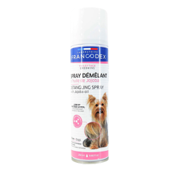Francodex Spray desenredante con aceite de jojoba para perros, 250 ml
