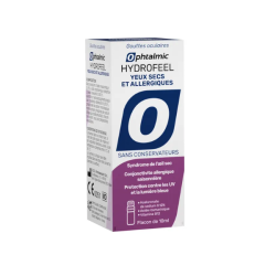 Ophtalmic Hydrofeel: gotas oftálmicas para ojos secos y alérgicos, 10 ml