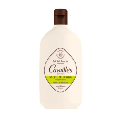 Cavaillès QUOTIDIEN - Gel de baño y ducha «Soleil de Jasmin» - Pieles sensibles, 400 ml