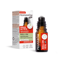 Pranarom AROMALGIC - Dolores de cabeza, roll-on de 5 ml