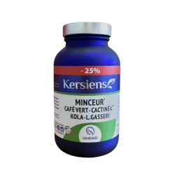 Kersiens Minceur Café Verde - Cactinéa - Kola - L. gasseri 120 cápsulas