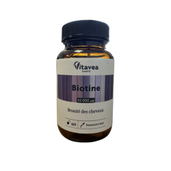 Vitavea Biotina 10 000 µg, 60 cápsulas