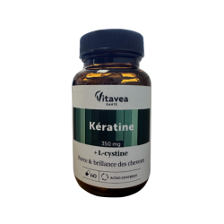 Vitavea Queratina 350 mg, 60 cápsulas