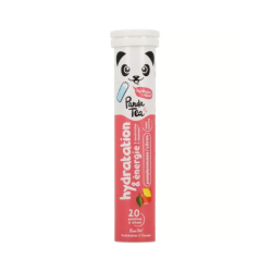 PANDA TEA Pastillas hidratantes, 20 pastillas, pomelo y limón