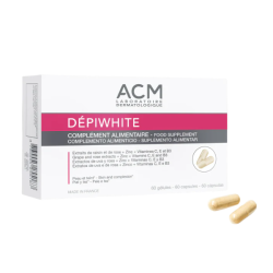 ACM Dépiwhite, complemento alimenticio, 60 cápsulas