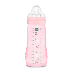 MAM Easy Active, biberón para la segunda etapa (a partir de los 6 meses), flujo muy rápido, 330 ml