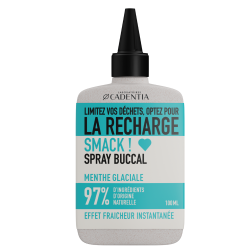 Cadentia Spray bucal de menta, recambio de 100 ml