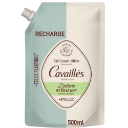 Rogé Cavaillès Intime Eco-Recarga, gel de baño hidratante para piel seca, 500 ml