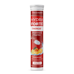 Forté Pharma Hydra Forté Energía, vitamina C y taurina, 24 comprimidos efervescentes