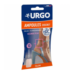 Urgo Ampoules Discret Talón, 10 apósitos