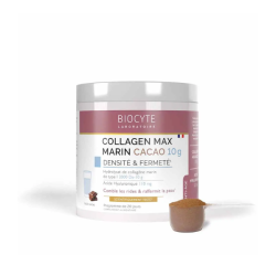 Biocyte Antienvejecimiento Colágeno Max Marino con sabor a cacao, 260 g