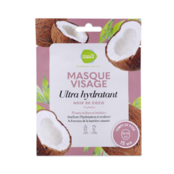 Pharmascience Mascarilla facial ultra hidratante de coco, 1 mascarilla