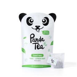 Panda Tea Té helado detox - Yuzu, 28 bolsitas