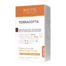 Biocyte Terracotta Bronceado Intenso, 60 cápsulas