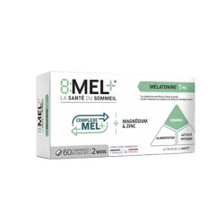 8:MEL+ Melatonina 1 mg, 60 comprimidos