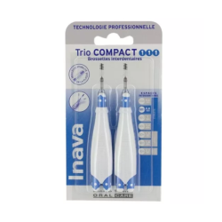 Inava TrioCompact Cepillos interdentales (ISO 1/1/1) - 6 cepillos