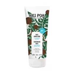 Hei Poa Gel de ducha con pulpa de coco, 200 ml