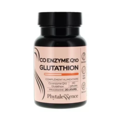 Phytalessence Coenzima Q10 Glutatión 40 cápsulas