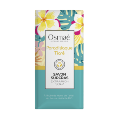 Jabón surgras PARADISIAQUE TIARÉ de Osmaé, 100 g