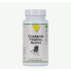 Vitall+ Carbón vegetal activado 400 mg, 60 cápsulas