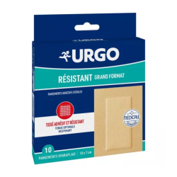 Urgo: Apósitos resistentes de gran tamaño, 10 x 7 cm - 10 apósitos
