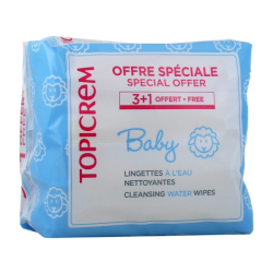 Topicrem Baby Toallitas húmedas limpiadoras