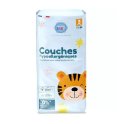 Pañales hipoalergénicos PharmaBaby, talla 3, 4-9 kg