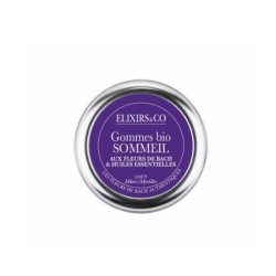 Elixirs & co Chicles para dormir con flores de Bach ecológicas - 45 g