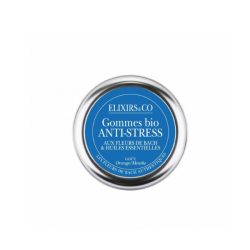Elixirs and Co: Chicles ecológicos antiestrés con flores de Bach, 45 g