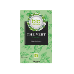Vitavea Santé BioNutrisanté Té verde con 3 tipos de menta para el metabolismo, 20 bolsitas