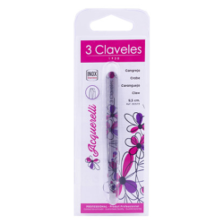 3 CLAVELES: pinzas de depilación con forma de cangrejo de 9,5 cm
