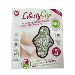Liberty Cup: compresas higiénicas lavables (2 unidades)