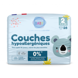 Pharmababy Pañales hipoalergénicos T2 x 28