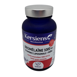 Kersiens Bromelina 1000 mg, 30 cápsulas