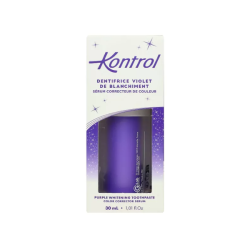 KONTROL Pasta de dientes con sérum corrector violeta, 30 ml