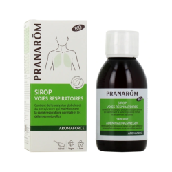 Pranarom Aromaforce Jarabe ecológico para las vías respiratorias, 150 ml
