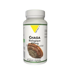 Vitall + Chaga BIO 400 mg, 60 cápsulas