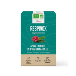 Lero Respivox: Alivia la garganta, respiración natural, spray bucal, 28 cápsulas