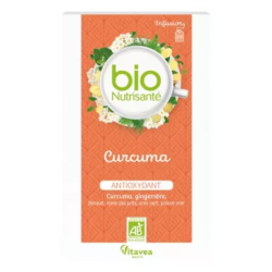 Vitavea Infusión de cúrcuma ecológica, 20 bolsitas