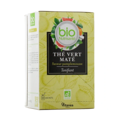 Nutrisanté Té verde y mate tonificante ecológico