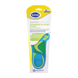 Plantillas Scholl Expert Support para calzado deportivo, 1 par, talla S