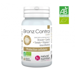Natural Nutrition Bronz Control BIO 120 cápsulas
