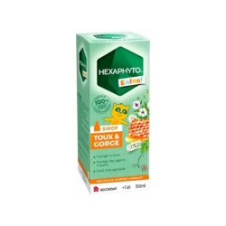 Hexaphyto Jarabe para la tos y la garganta para niños, 150 ml