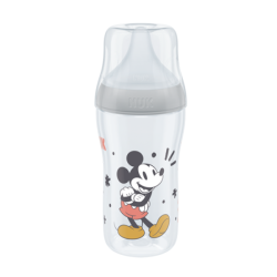 Biberón NUK Disney Mickey Mouse Perfect Match de 260 ml con tetina