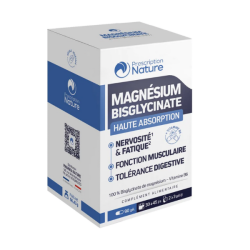 Prescription Nature: bisglicinato de magnesio, 90 cápsulas