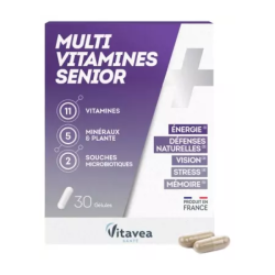 Vitavea Multivitaminas para personas mayores, 30 cápsulas