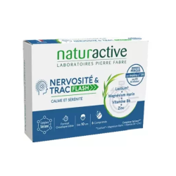 Naturactive Nerviosismo y Pánico repentino Flash, 6 comprimidos bucodispersables